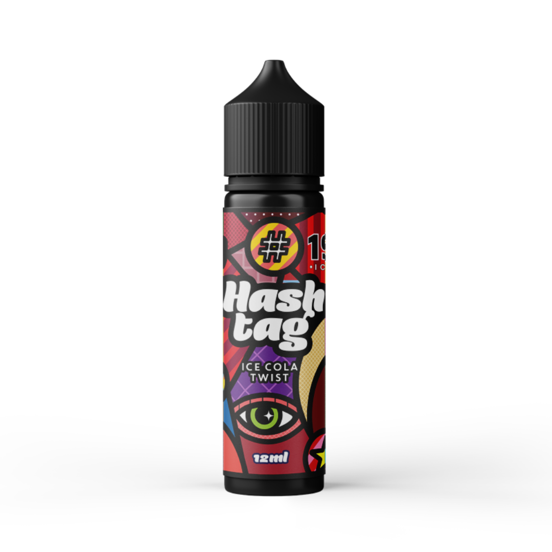 HASHTAG -#19 COLA TWIST (ICE) 12/60 ML - Let's Vape 