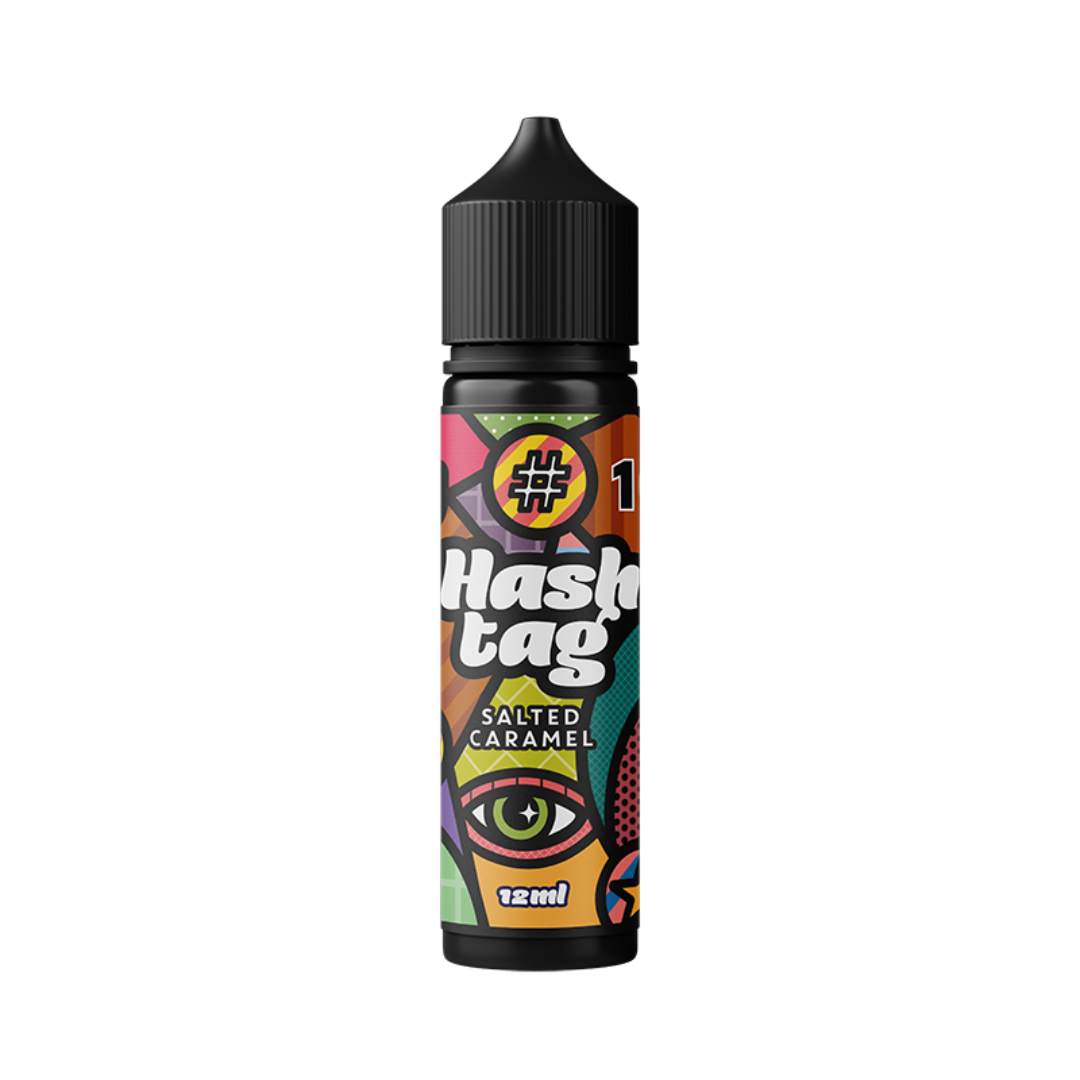HASHTAG -#16 SALTED CARAMEL 12/60 ML - Let's Vape 