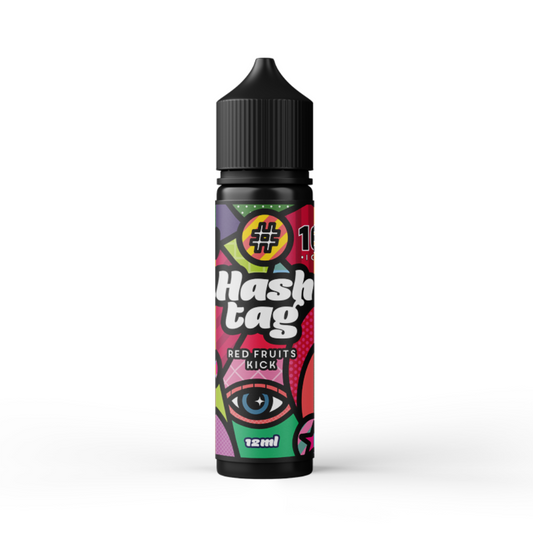 HASHTAG -#10 RED FRUITS KICK (ICE) 12/60 ML - Let's Vape 