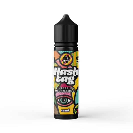 HASHTAG -#09 PINEAPPLE & MELON BOOST (ICE) 12/60 ML - Let's Vape 