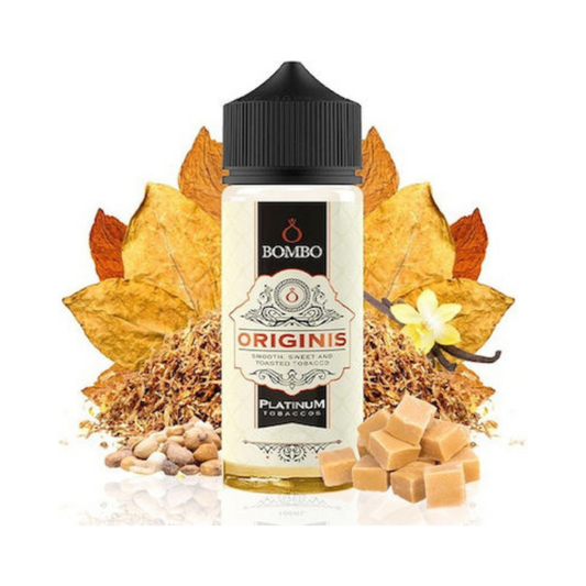 Bombo Platinum Tobaccos Originis Flavor Shot - Let's Vape 
