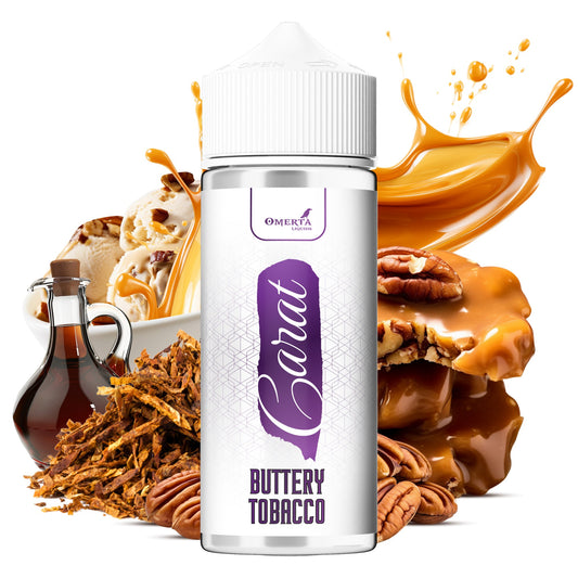 Omerta Carat Buttery Tobacco Flavor Shot 10/60ml & 20/120ml