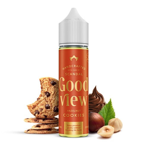 Hazelnut Cookies 60ml Good View - Let's Vape 