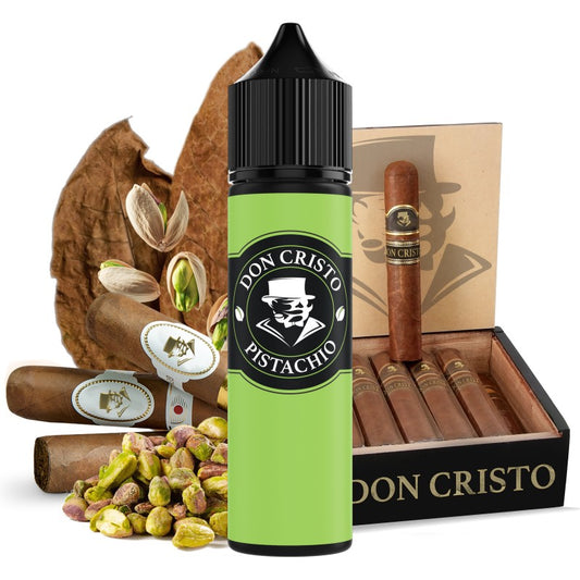 Don Cristo Pistachio Flavour Shot 10/60ml – Πούρο Montecristo & Φιστίκι Αιγίνης