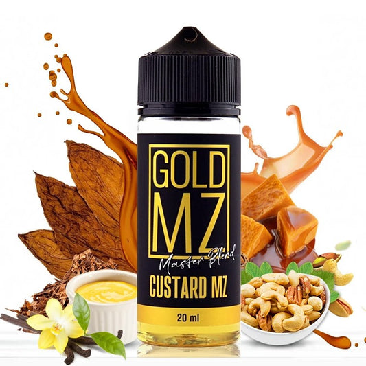 INFAMOUS - ORIGINAL GOLD MZ CUSTARD 20/120ML - Let's Vape 