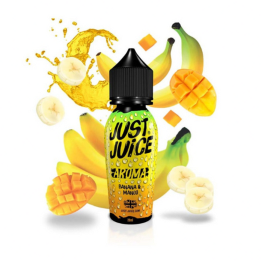 Just Juice Banana & Mango Flavor Shot 60ml - Let's Vape 