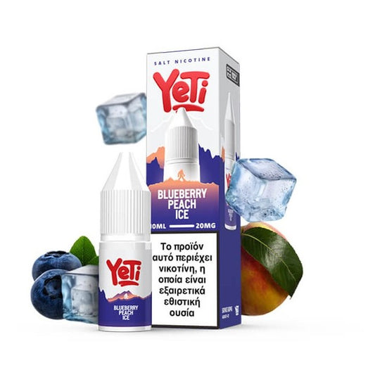 Yeti Summit Blueberry Peach Ice 10ml - Let's Vape 