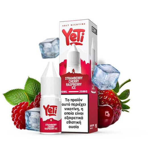 Yeti Summit Strawberry Cherry Raspberry Ice 10ml - Let's Vape 