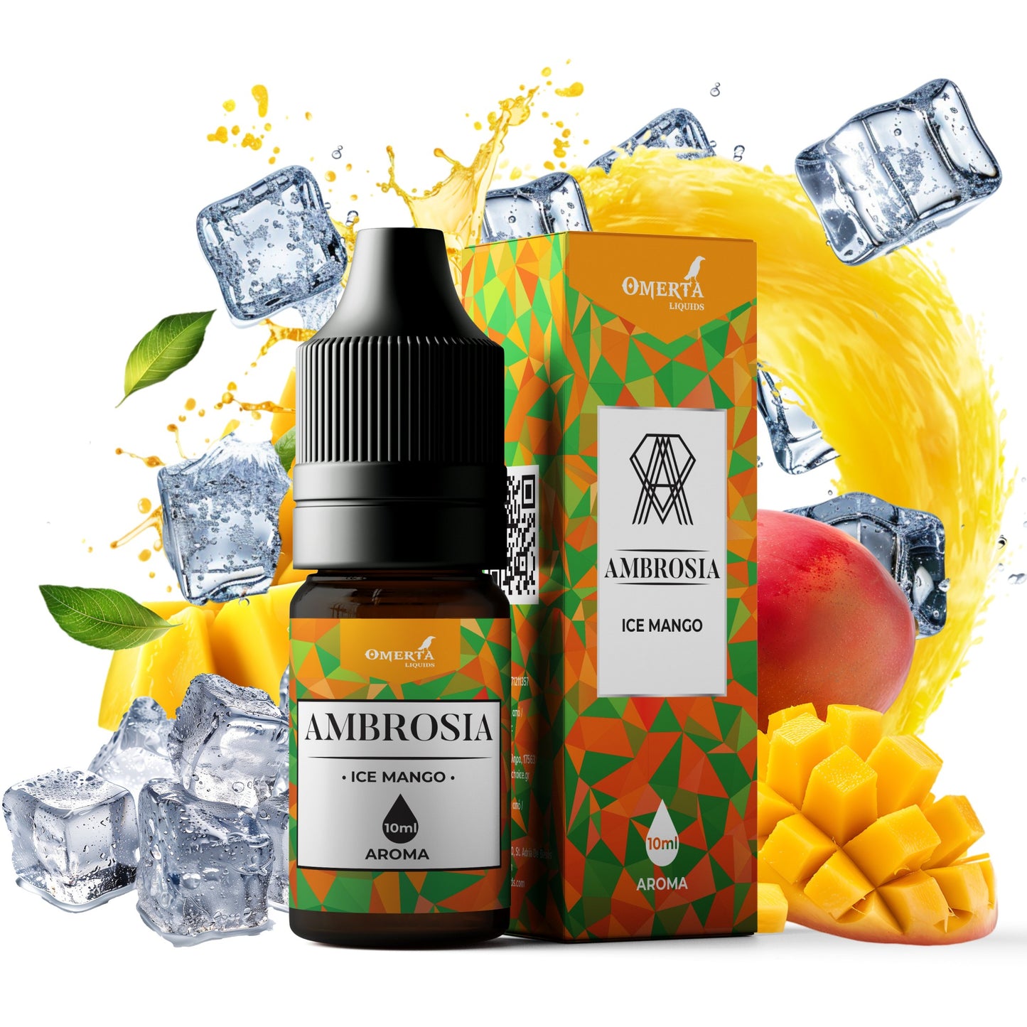 Ambrosia - Ice Mango (10ml) Συμπυκνωμένο Άρωμα