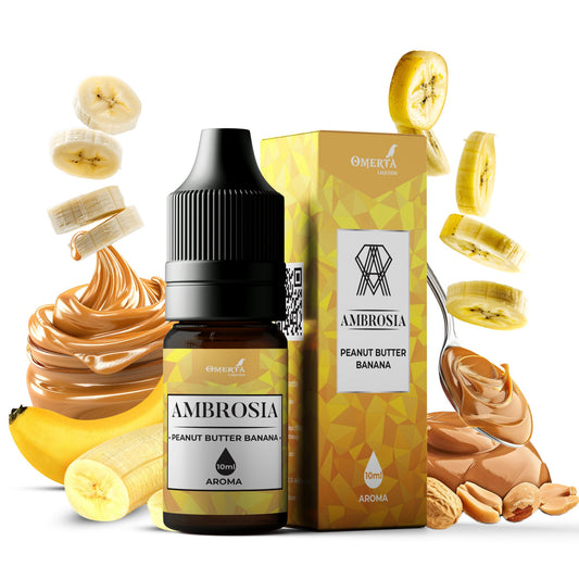 Ambrosia - Peanut Butter Banana (10ml) Συμπυκνωμένο Άρωμα