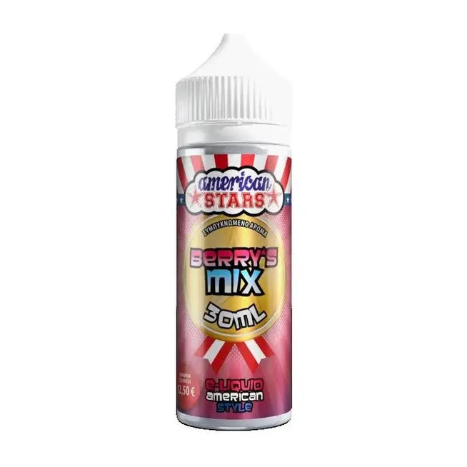 American Stars Berry's Mix Flavour Shot 24/120ml
