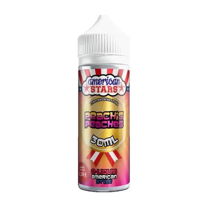 American Stars Peach's Peaches Flavour Shot 24/120ml