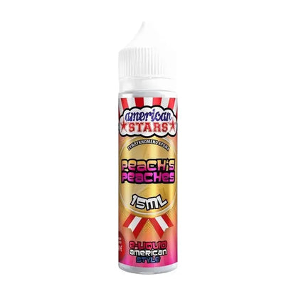 American Stars Peach's Peaches Flavour Shot 12/60ml