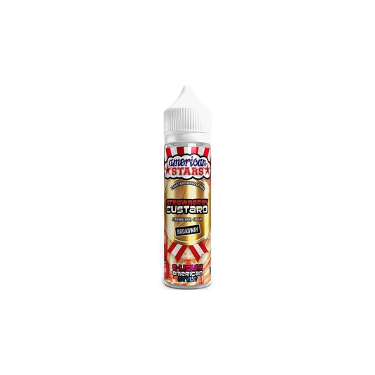 American Stars Strawberry Custard Flavor Shot - Let's Vape 