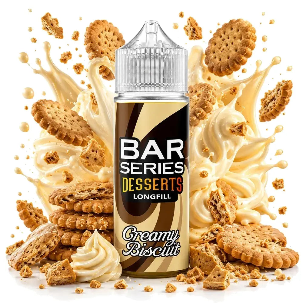 BAR SERIES Creamy Biscuit Flavour Shot 10/120ml