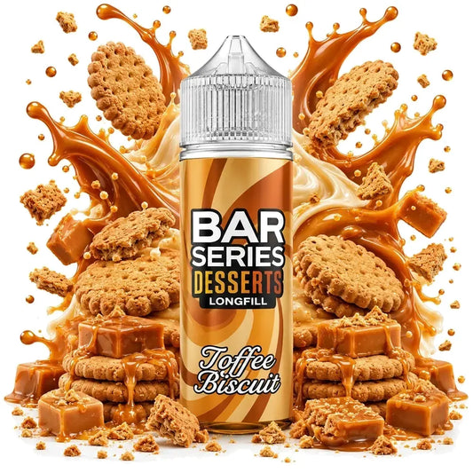 BAR SERIES Toffee Biscuit Flavour Shot 10/120ml