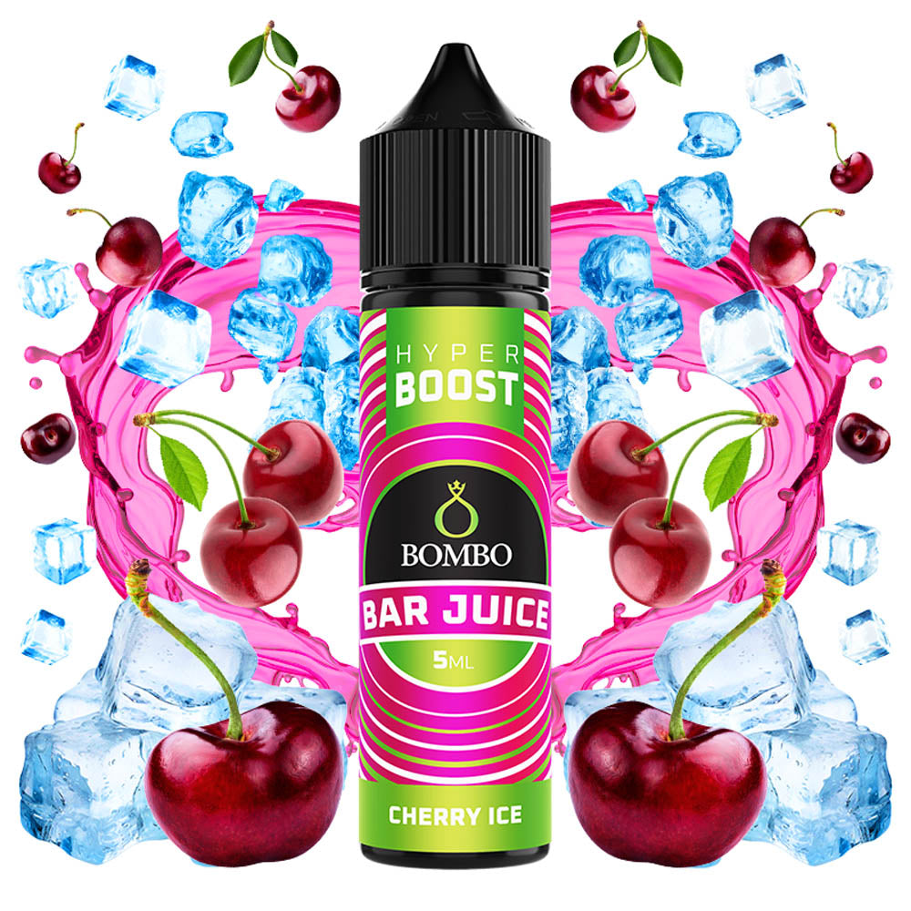 Bombo - Bar Juice Hyper Boost: Cherry Ice (5ml/60ml) Flavor Shot