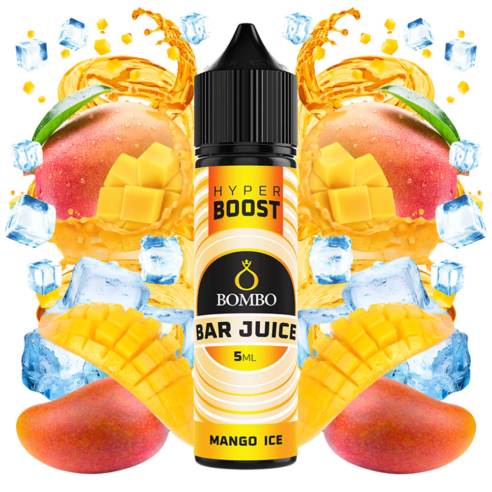 Bombo - Bar Juice Hyper Boost: Mango Ice (5ml/60ml) Flavor Shot