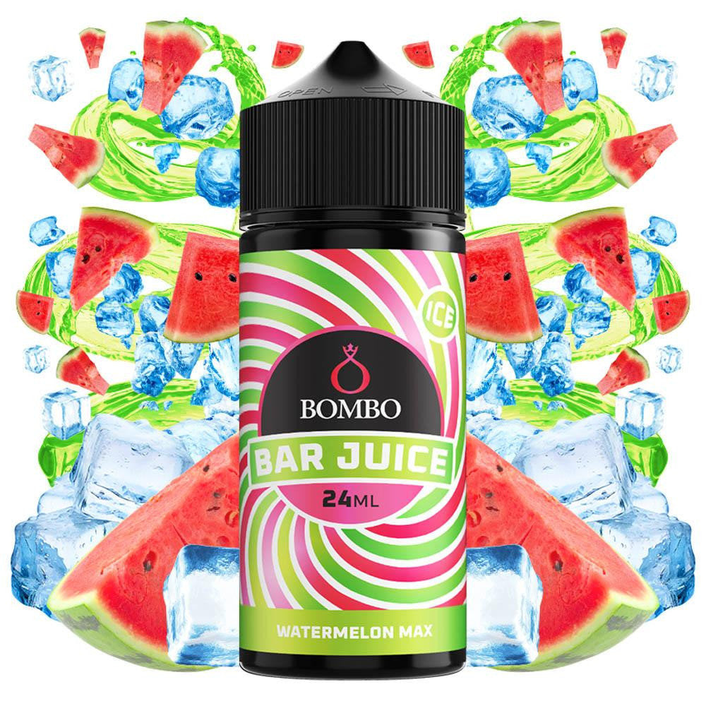Bombo Bar Juice Watermelon Max Flavorshot 24/120ml – Τριπλή Γεύση Καρπούζι & Δροσερή Φρεσκάδα