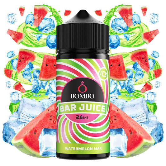 Bombo Bar Juice Watermelon Max Flavorshot 24/120ml – Τριπλή Γεύση Καρπούζι & Δροσερή Φρεσκάδα