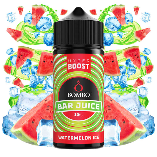 Bombo Bar Juice Hyper Boost Watermelon Ice Flavor Shot 10/120ml – καρπούζι με πάγο