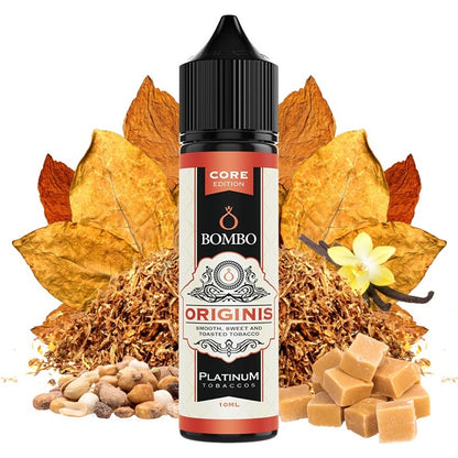 Bombo Platinum Tobaccos Originis Flavor Shot 10/60ml & 20/120ml