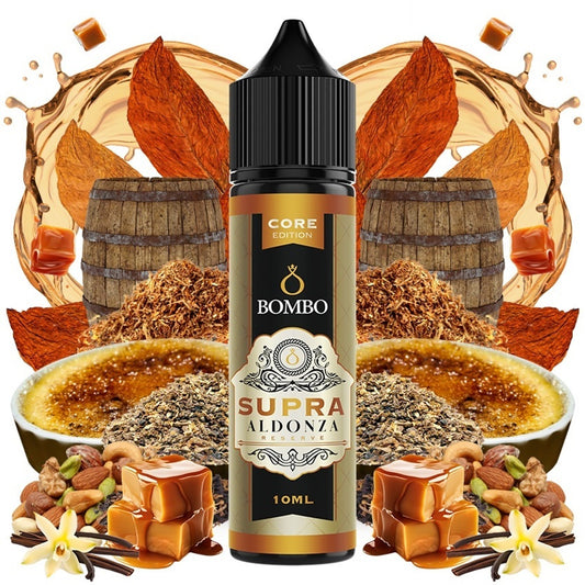 Bombo Platinum Tobaccos Supra Aldonza Flavor Shot 10/60ml & 20/120ml