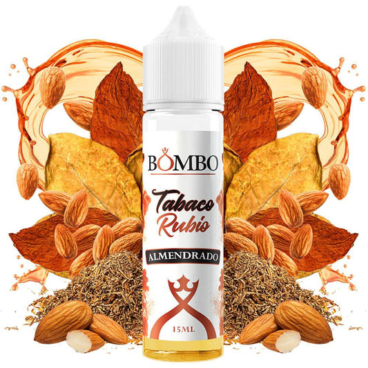 Bombo Tabaco Rubio Almendrado Flavorshot 15/60ml – Καπνός Tabaco Rubio & Αμύγδαλο