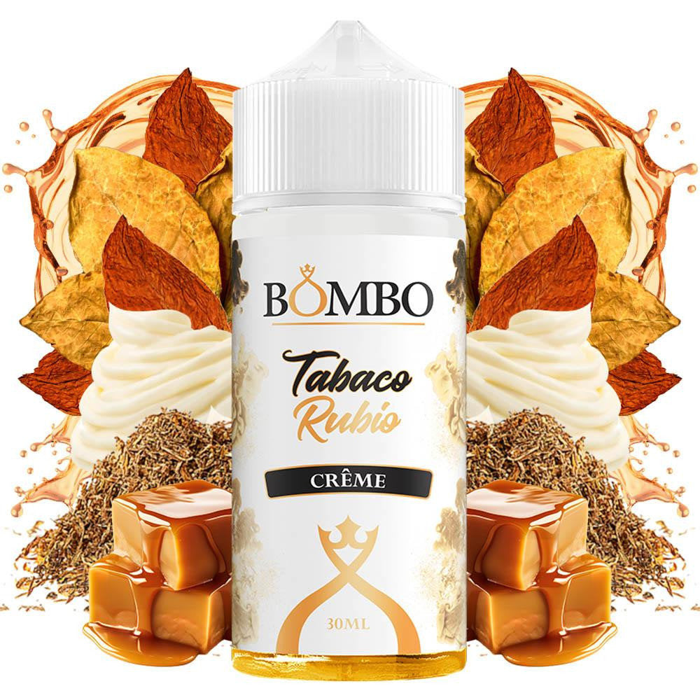 Bombo Tabaco Rubio Creme Flavorshot 30/120ml – Ήπιος Καπνός με Κρεμώδη Υφή