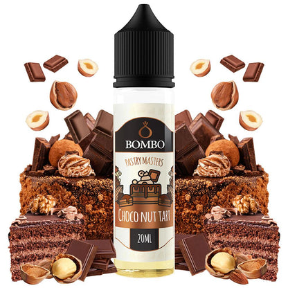 Bombo Pastry Masters Choco Nut Tart Flavor Shot - Let's Vape 