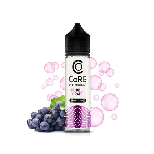 Dinner Lady Core Bubble Grape Flavour Shot 60ml - Let's Vape 