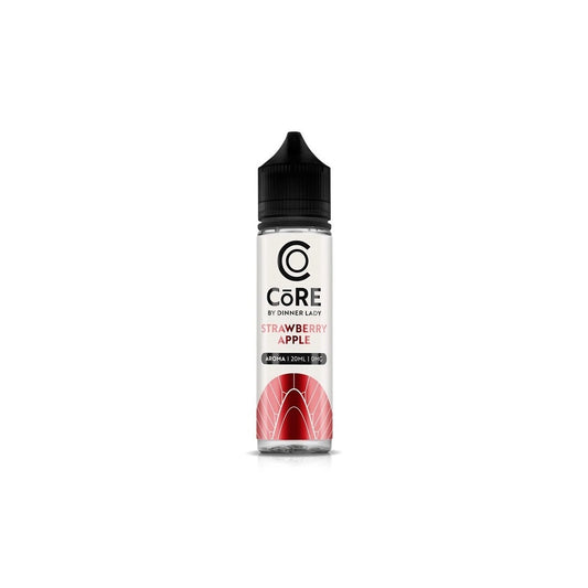 Dinner Lady Core Flavor Shot Strawberry Apple 60ml - Let's Vape 