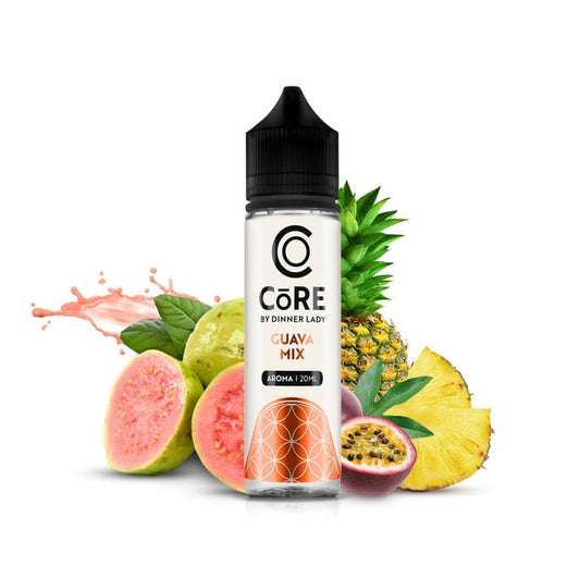 Dinner Lady Core Guava Mix Flavour Shot 60ml - Let's Vape 