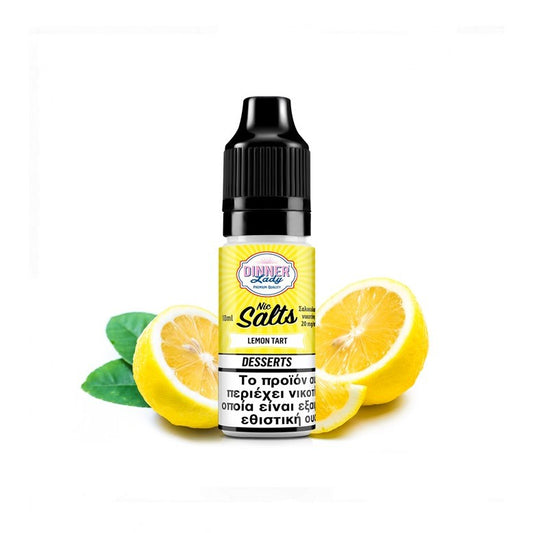 Dinner Lady Salt Lemon Tart 10ml - Let's Vape 