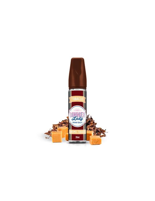 Dinner Lady Tobacco Range Caramel Tobacco 20/60ml - Let's Vape 