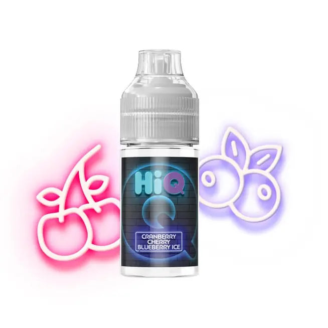 HIQ Cranberry Cherry Blueberry Ice Flavour Shot 6/30ml