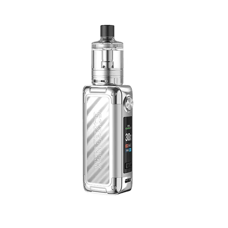 Innokin GOZEE NEX Kit 3300mAh 60W 3.5ml Metallic Silver σε λευκό φόντο
