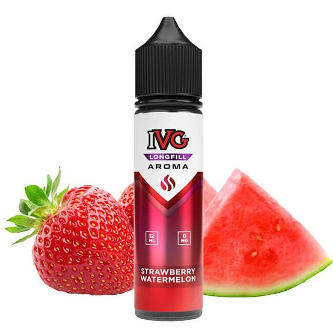IVG Strawberry Watermelon 12/60ml – Φράουλα & Καρπούζι Χυμώδες