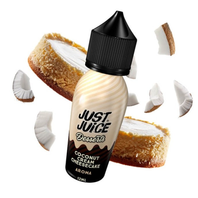Just Juice Desserts Coconut Cream Cheesecake Flavour Shot 15/60ml – Καρύδα & Cheesecake Κρέμας