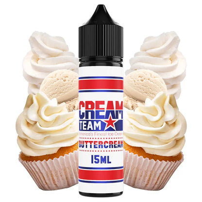 Kings Crest Cream Team Buttercream Flavour Shot 15/60ml