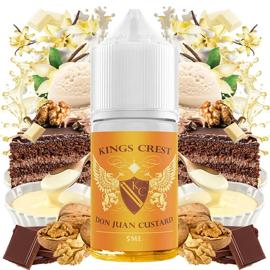Kings Crest Don Juan Custard Flavour Shot 5/30ml
