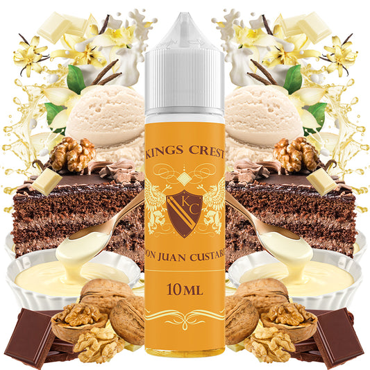 Kings Crest - Don Juan Custard (10ml/60ml) Flavor Shot