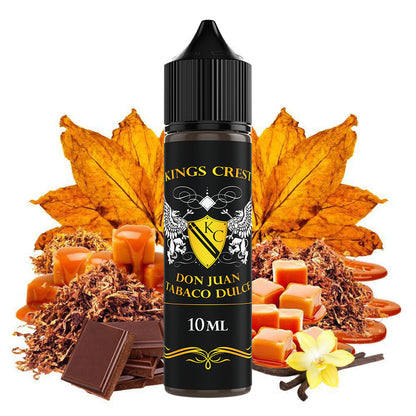 Kings Crest Don Juan Tabaco Dulce Flavour Shot 10/60ml