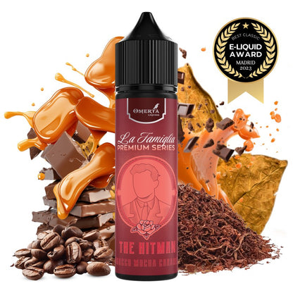 Omerta La Famiglia The Hitman Flavor Shot 10/60ml & 20/120ml – καπνός, μόκα και καραμέλα