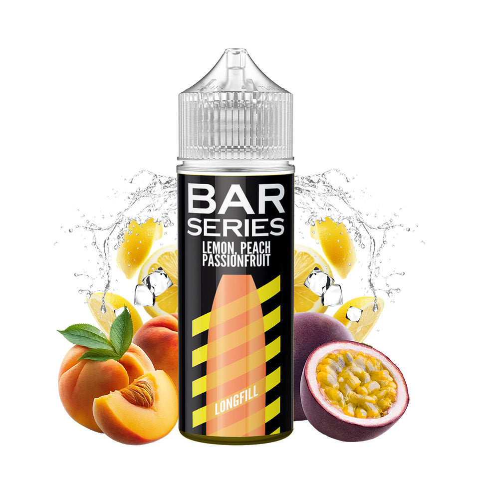 Bar Series Lemon Peach Passion Fruit 120ml Flavor Shot – Λεμόνι, Ροδάκινο & Passion Fruit