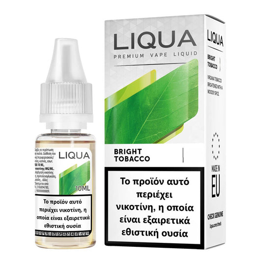 Liqua - Bright Tobacco (10ml) Έτοιμο Υγρό Αναπλήρωσης