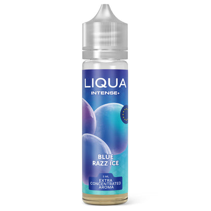 Liqua Intense Plus Blue Razz Ice Flavor Shot 5/60ml