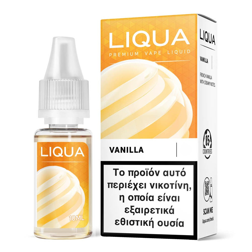 Liqua - Vanilla (10ml) Έτοιμο Υγρό Αναπλήρωσης