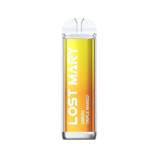 Lost Mary Disposable QM600 Triple Mango 20mg - Let's Vape 