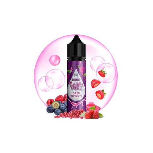 Mad Juice Drop And Fruit Flavor Shot Open Window 60ml - Let's Vape 